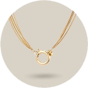 Gold necklace